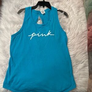 Pink brand tank top
Size large
